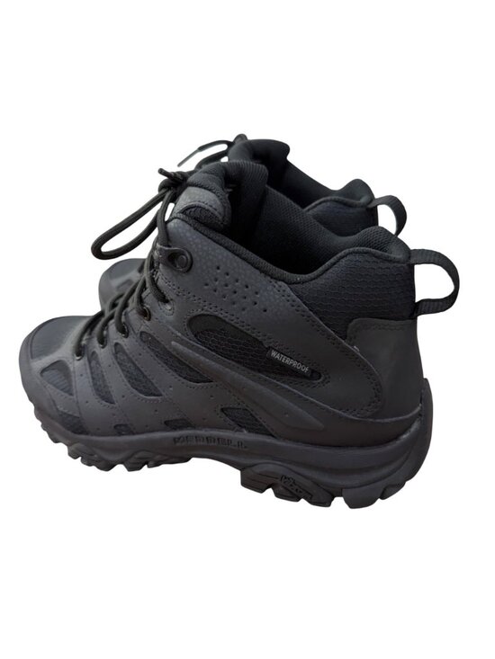 Merrell Mens Black Tactical Hiking Boots Size 9 Medium Leather & Mesh Upper main image 10